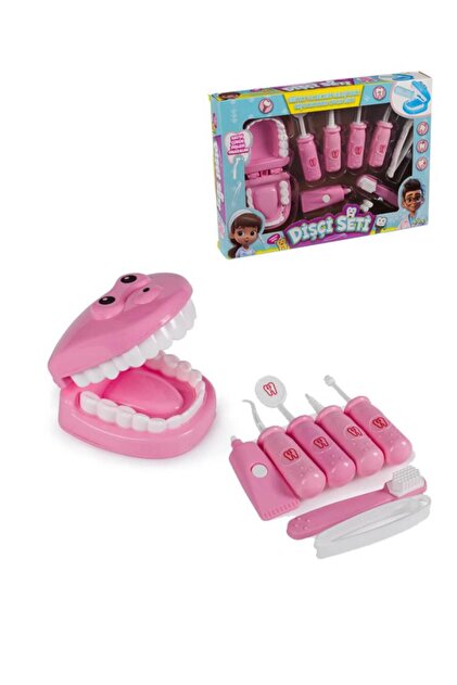 Tıfıl Toys Doktor Dişçi Eğitici Diş Bakım Oyun Seti Pembe - Fiyatı