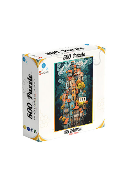 Soi Craft 500 Parça Puzzle Dikey Şehir Masalı - Fiyatı, Yorumları