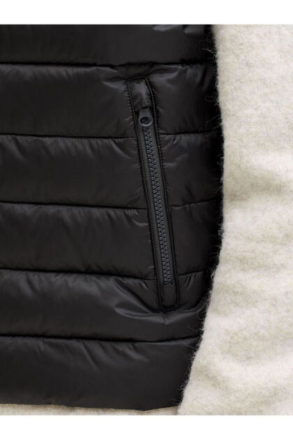 JACK & JONES Jjlouis Light Bodywarmer Collar Junior - Zwart Maat 152