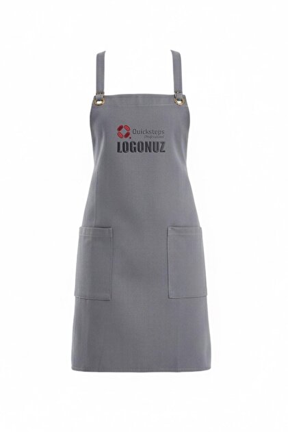 Quicksteps Professional Omuz Askılı Önlük Barista & Servis 7/7