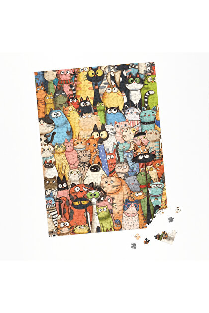 Soi Craft 1000 Parça Puzzle Miyav Mahalle Detay Avcısı - Fiyatı