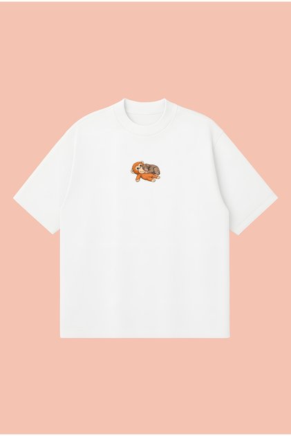 Monkey Punch Boxy Fit Oversized Unisex 100% Cotton Pack T-Shirt – Printed T-Shirt | Streetwear