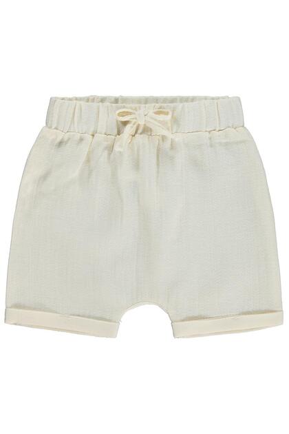 Muslin 6-18 Months Shorts - Beige 9-12 Months
