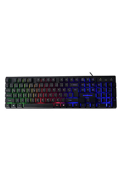Everest Kb-x88 Klavye USB Gökkuşağı Aydınlatmalı Q Oyuncu Klavyesi