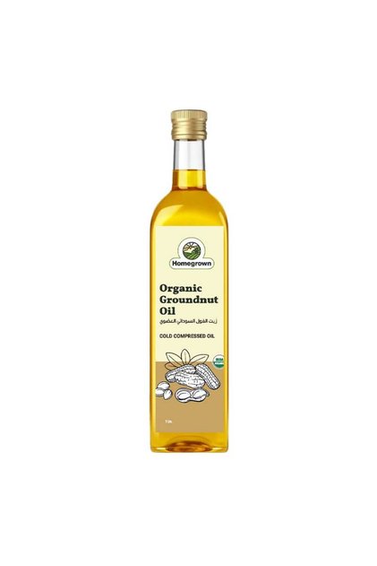 Organic Cold Pressed Filtration Groundnut Peanut Cooking Oil (1L)