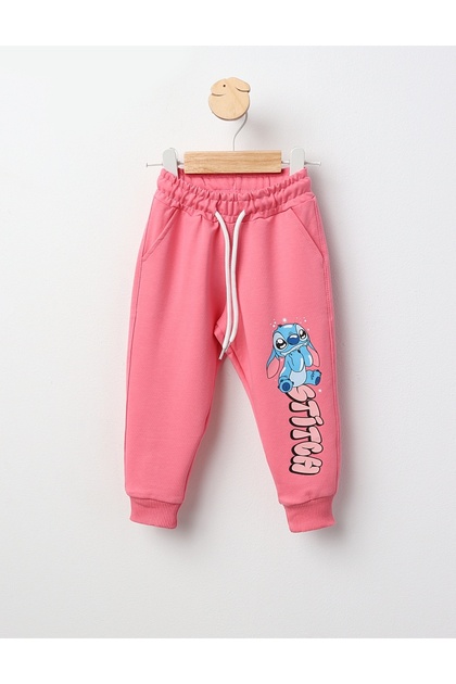 Спортни панталони Stitch coral 98 (24-36 месеца)