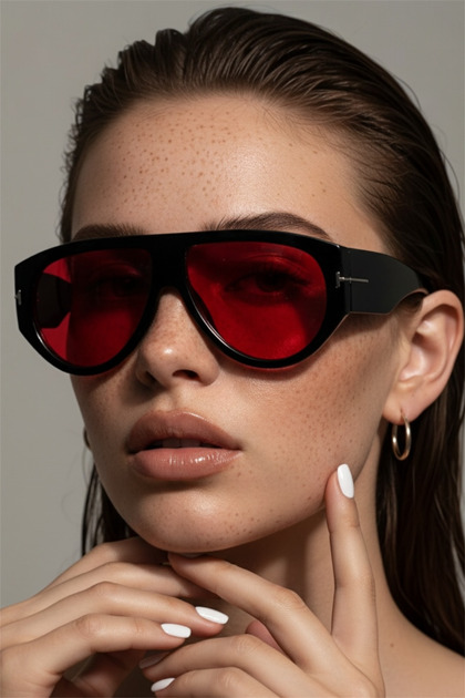 Elisa Air Black Red Kadın Güneş Gözlüğü