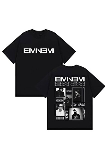 Adrift Eminem - The Eminem Show Tasarımlı Unisex Oversize T-shirt