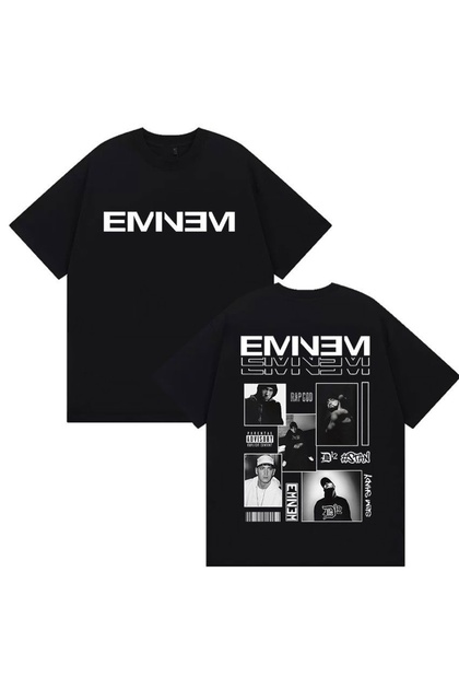 Adrift Eminem - The Marshall Mathers LP Tasarımlı Unisex Oversize