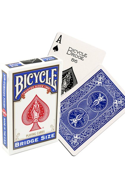 - Rider Back Bridge Size Poker Cards Rosu/Albastru