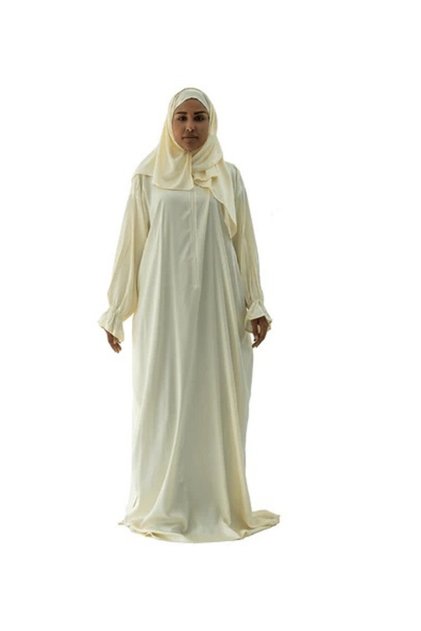 Cotton prayer shawl with attached scarf, wide and comfortable