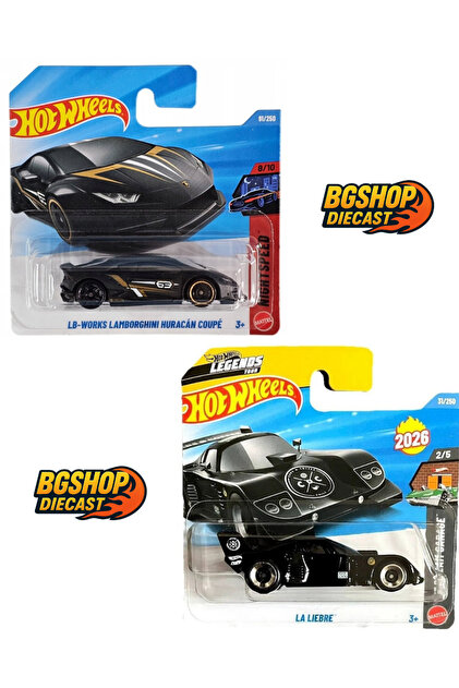 HOT WHEELS D Case 2026: LB- Works Lamborghini Huracan Coupe - La
