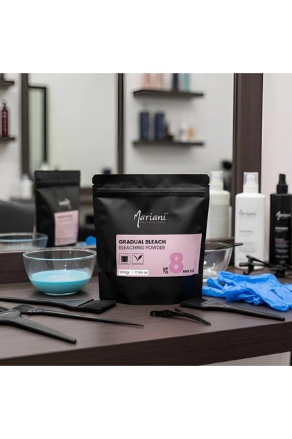 Gradual Bleaching Powder 500g – Controlled Lift Hair Bleach (8 Levels)