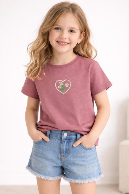 3-8 Years Old Girls' T-Shirt