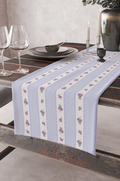 Ays Home Lilac Floral Runner