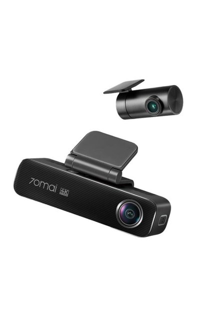 Set cameră auto M800 4K + cameră spate RC14, Wi-Fi GPS HDR ADAS 146° cu funcție vocală