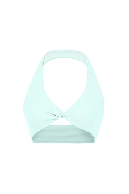 Kaşkorse Mint Yeşili Crop Top