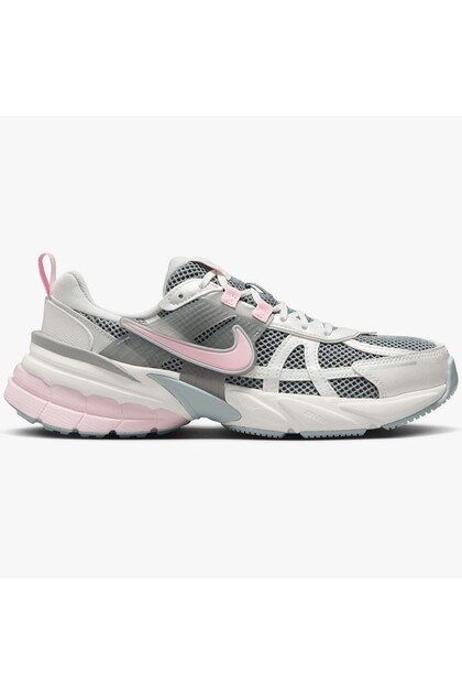 Nike V2K Run Womens Walking Shoes White Pink Kadın Yürüyüş