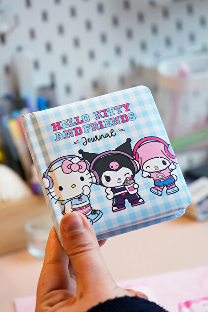 Hello kitty and friends mini square journal 9x9 cm 192 pages 100 gr.