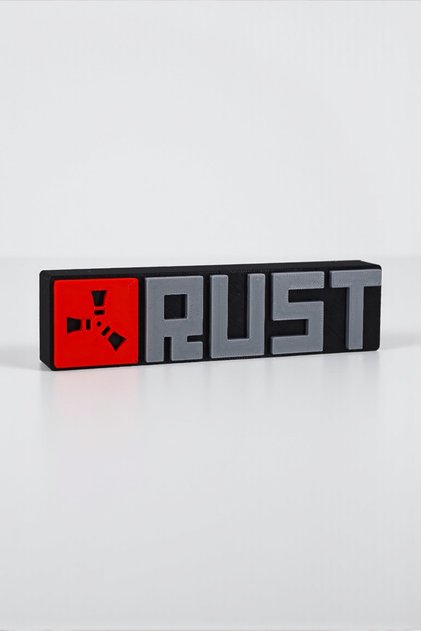 Rust Masa Üstü Dekor - Raf Dekoru Logo