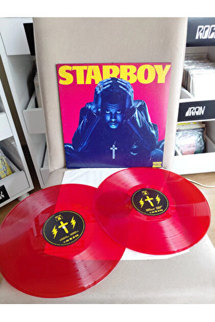 Plak İstasyonu The Weeknd Starboy Double (TRANSLUCENT RED VİNYL