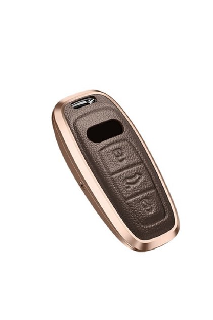 Husa cheie aluminiu A3 A4 B9 A6 C8 A7 S7 4K A8 D5 S8 Q7 Q8 SQ8 E-tron 2018-2021 maro