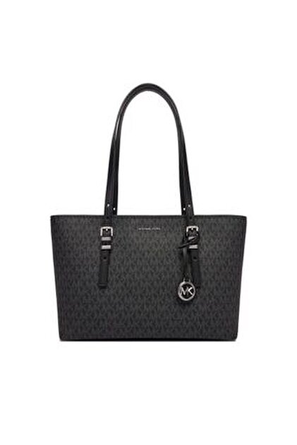 Michael Kors Kadın Quinn Orta Boy Tote Omuz Çantası - Siyah