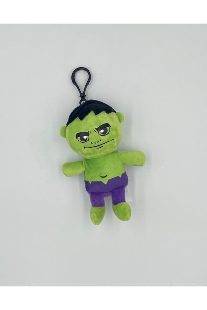 Hulk Yeşil Adam Peluş Anahtarlık Oyuncak Çanta Süsü Charm Hediyelik
