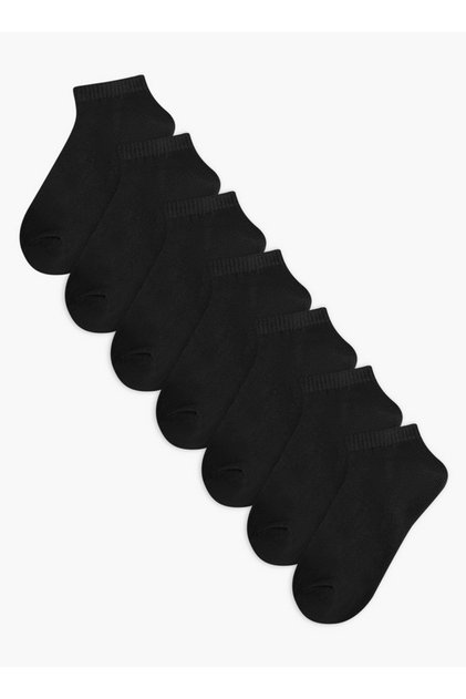 Pack of 7 Ankle Length Cotton Socks