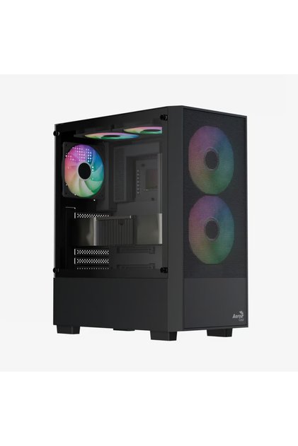 PC Gaming Case B508A Flow | Mid Tower | 5 Pre-Installed ARGB Fans | Expansion Slots, 7 | Black...