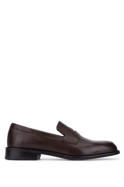 Men's Genuine Leather Brown Classic Shoes