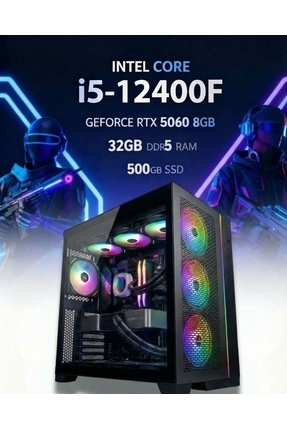 TEKDEN BİLGİSAYAR INTEL CORE ULTRA 5 225F GEFORCE RTX 5060 8 GB