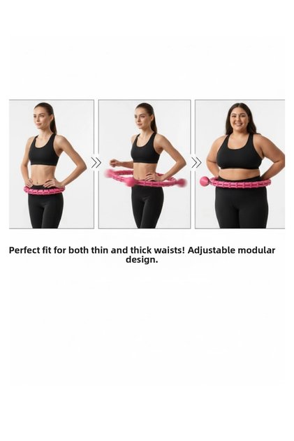 Smart Hula Hoop Circle for Home Fitness Waist Purple