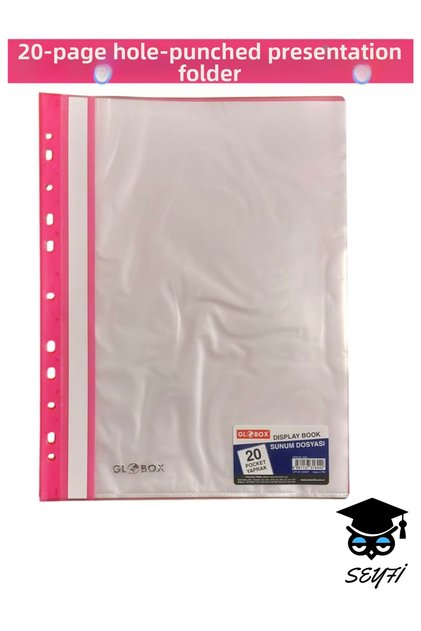 20 sheets of perforated presentation file a4 size