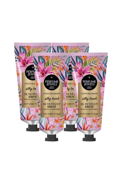 Pj Hand and Body Cream Silky Touch 50 ml Tube 4