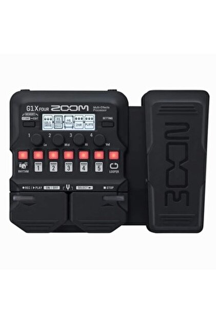 Zoom G1x FOUR Expression Pedallı Multi-Efekt Prosesörü - Fiyatı