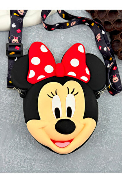 Beyaz Dükkan BEYAZDÜKKAN MİCKEY MOUSE FİGÜRLÜ SİLİKON ÇANTA