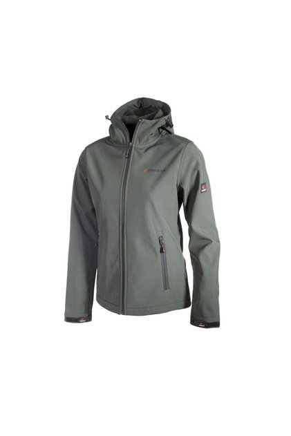Outdoor Kapüşonlu Kadın Basic Softshell Ceket