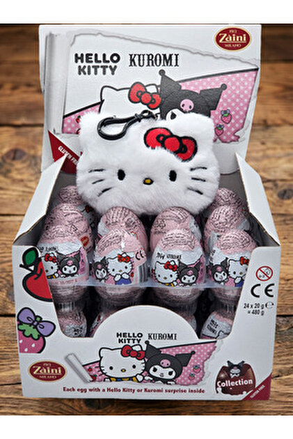 Pofika ZAİNİ Hello Kitty Glutensiz Çikolatalı Sürpriz Yumurta 20