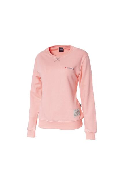 Kadın Pembe Outdoor Basic Sweatshirt