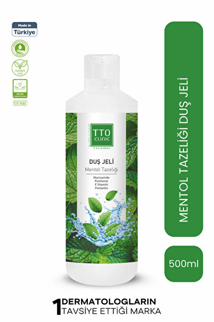 fog マルチパフューム menthe cacao TTO Clinic Duş Jeli - Mentol Tazeliği 500 ml Nemlendirir Onarır