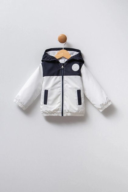 U.S Polo Assn Boys' Raincoat - Navy Blue