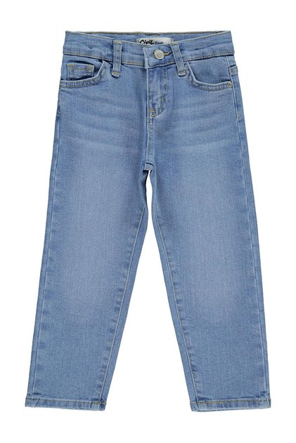 Basic 5 Pocket Pants for Ages 2-5 - Blue 3-4 Years