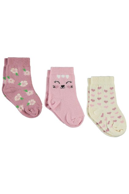 Baby Girl 3-Piece Socks Set 6-18 Months