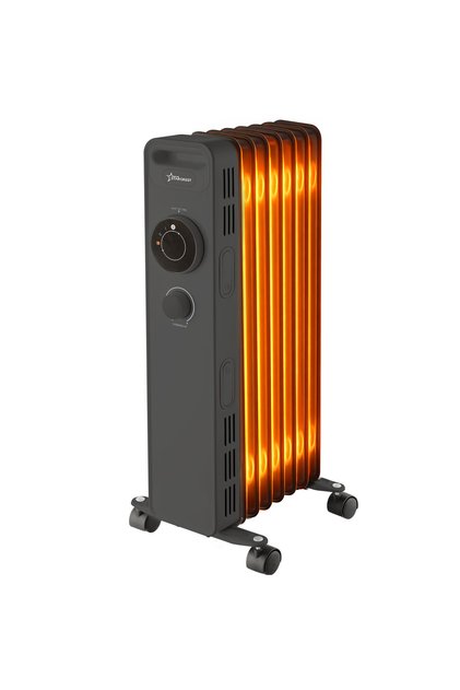 SOH-0715BK Ηλεκτρικό καλοριφέρ λαδιού, 1500 W, 7 θερμαντικά στοιχεία, 3 επίπεδα ισχύος