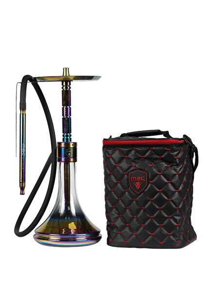 MAC SHISHA Gümüş Renk Mac Shisha Big Arizona Titan %100 Çelik Tam