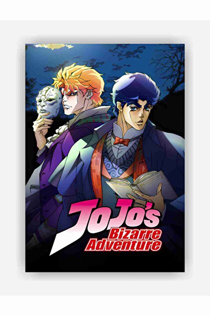 postercraft JoJo's Bizarre Adventure Part 5 Ahşap Tablo Poster