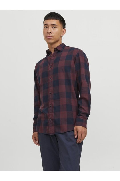 Flanellhemd Slim Fit Flanellhemd