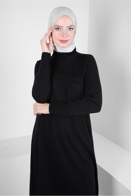 Tricot Tunic with Pockets 44001