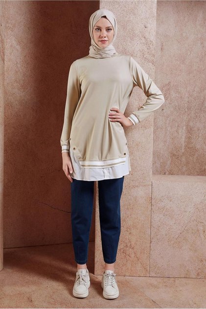 Garnished Tesetture Tunic 44645
